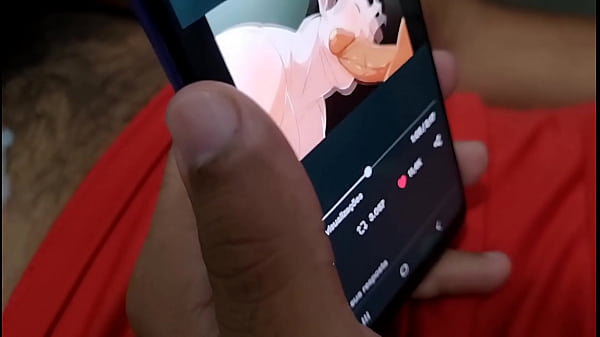 Cat masturbating watching gay furry Hentai