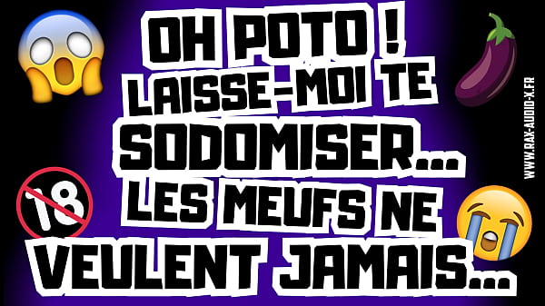 ¿Estás listo para ofrecerle tu culo a tu amigo heterosexual? [Audio porno francés]