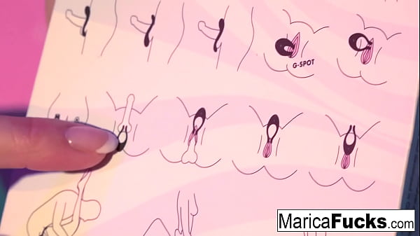 मैरिका को उपयोग के लिए सेक्स खिलौनों का एक उपहार बॉक्स मिलता है!