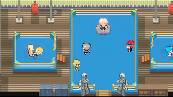 Oppaimon [PornPlay Online Pixel game] Ep.6 pokemon đào tạo và chết tiệt tại phòng tập thể dục