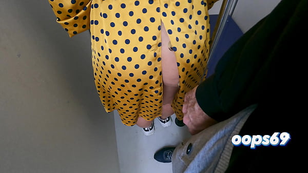 Husband Likes to See a Stranger Man to Touch his Wife'_s Big Ass in Public Places like Metro Subway Trains and buses