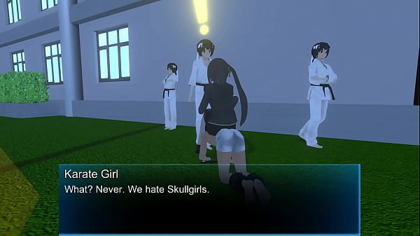 3D Femdom Đi tiểu vào mặt Ballbusting HUMANTOILET