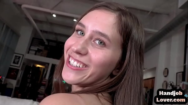 Cute Teen Girl teases in oiled