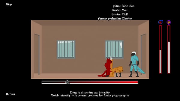 Piega divertimento casuale distruggendo i genitali