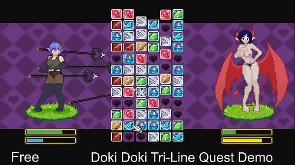 Demo della missione Tri-Line di Doki Doki