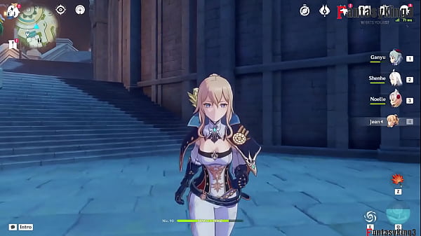 Jean follada en su oficina mamada POV | Impacto de Genshin | Gratis