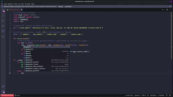 Desarrollando herramientas de Hacking con Python