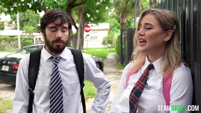 Students have sex when meeting porn video with blake blossom, nade nasty