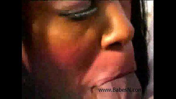 Sweet black pussy banged in street