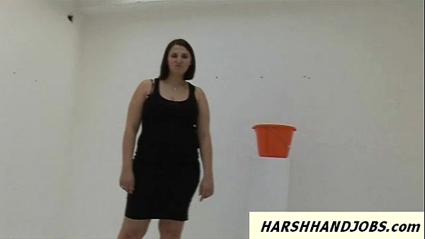 Bookworm GF wants to play weird handjob game